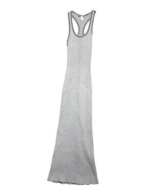 Victoria’s Secret Women’s Luxe Cable-Knit Long Slip Dress – Gray – Size Small –